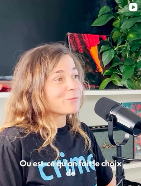 Blanche Gardin - podcast en cours de prod